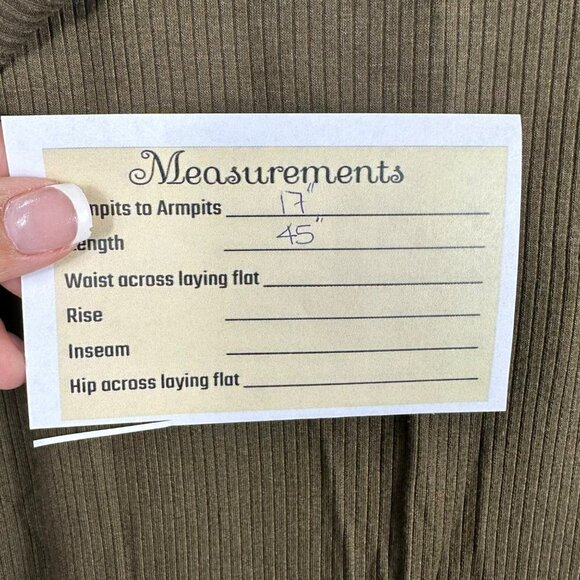 Anthropologie T.La Green Knit Twist Front Midi Hunter Green Dress Size S - Picture 13 of 13